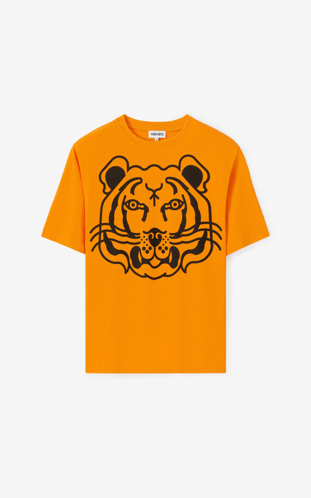 T Shirt Kenzo Homme K Tiger oversized Orange GFSQI-6301